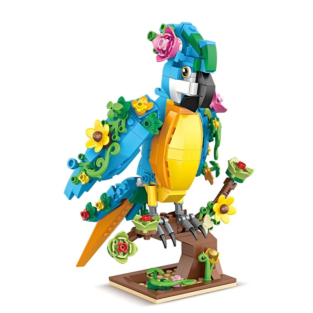 400pcs 3-In-1 Animal Transformation Building Blocks Set, Gift